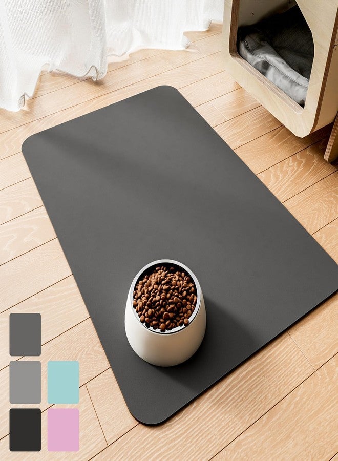 DOCROK Pet Feeding Mat - Absorbent Cat & Dog Food Mat, No Stains, Easy Clean, Quick Dry Dog Accessories - Image 1